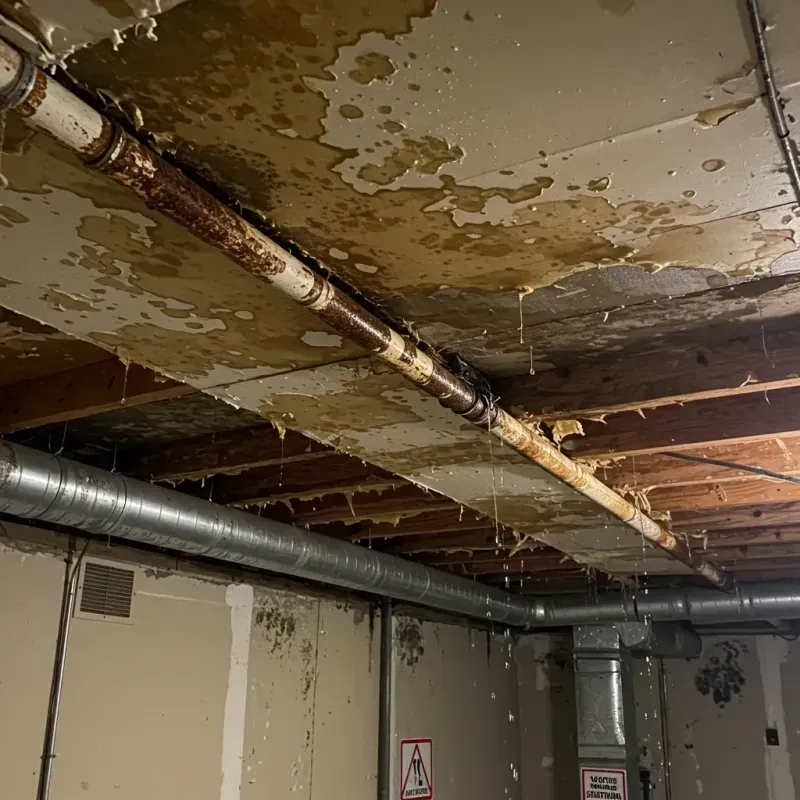 Ceiling Water Damage Repair in Sunbury, OH