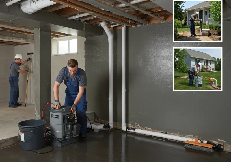 Basement Waterproofing and Flood Prevention process in Sunbury, OH